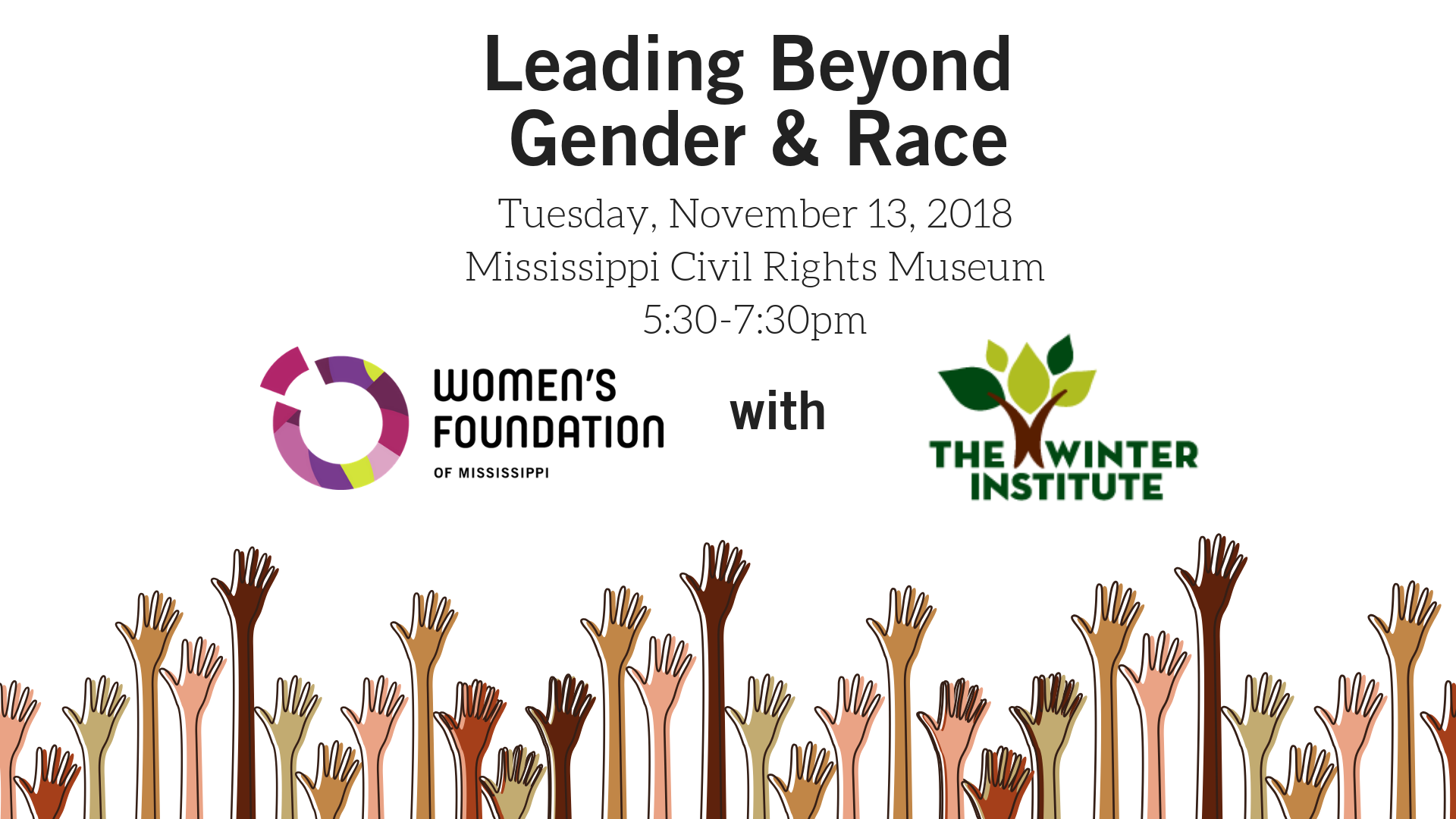 Consider This Leading Beyond Gender And Race Womens Foundation Of Mississippi 